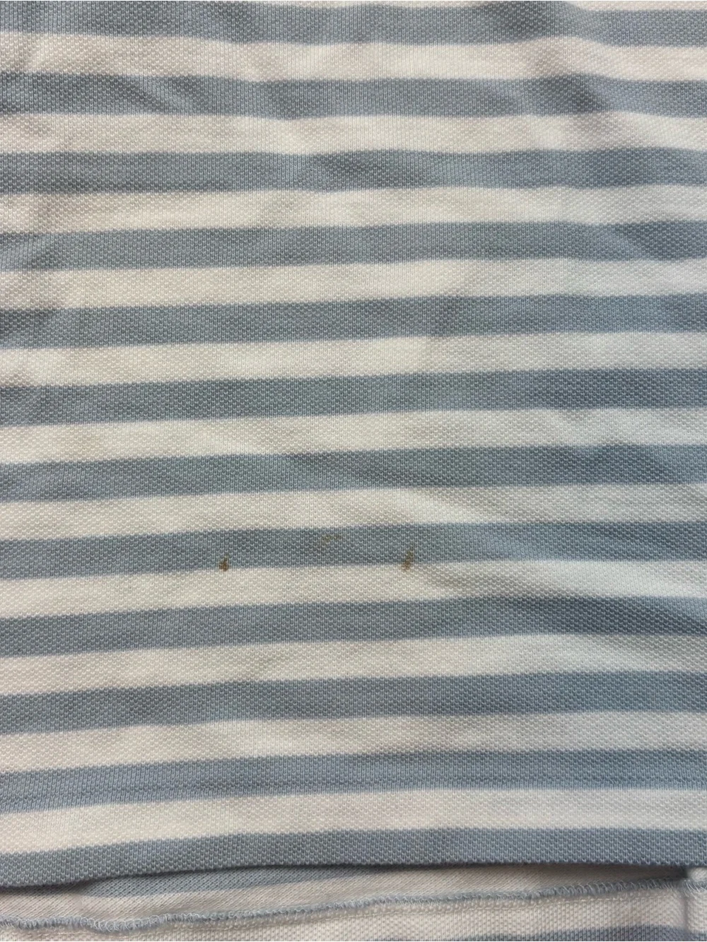 Blue and white striped polo by ralph lauren polo shirt
